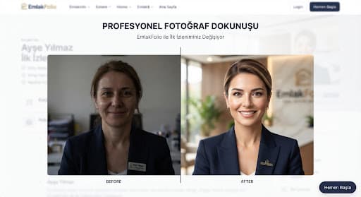 Yapay zekâ ile düzenlenmiş profil fotoğrafı